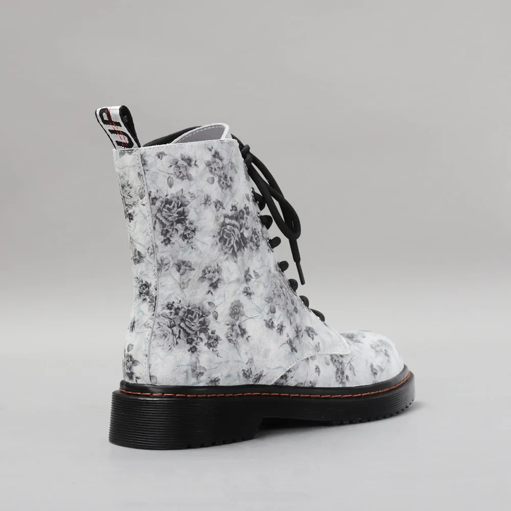 Depth - Grey Floral