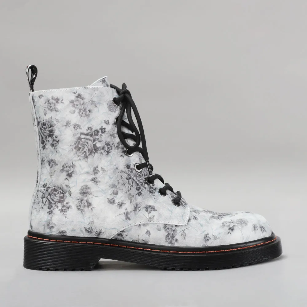 Depth - Grey Floral