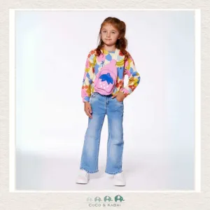 Deux Par Deux Wide Leg Girls Denim