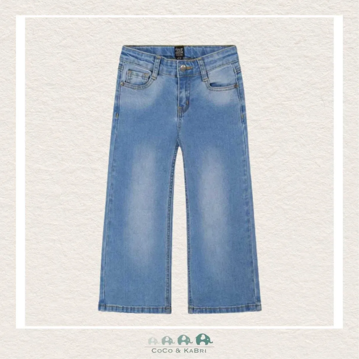 Deux Par Deux Wide Leg Girls Denim