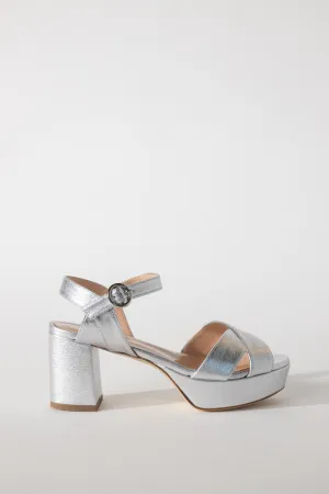 Diedre Platform in Silver