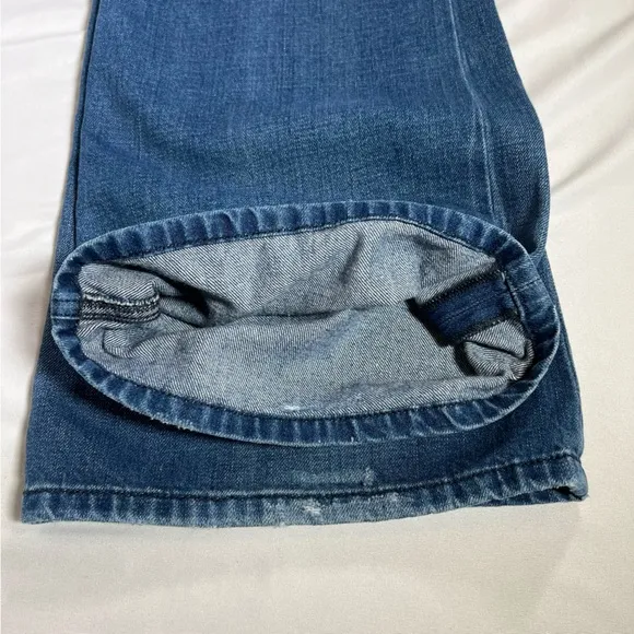 Diesel Industry Vixy Y2K Wash Flare Wide Leg Low Rise Denim Jeans Size 27