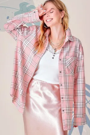 Dreamy in Plaid Shirt