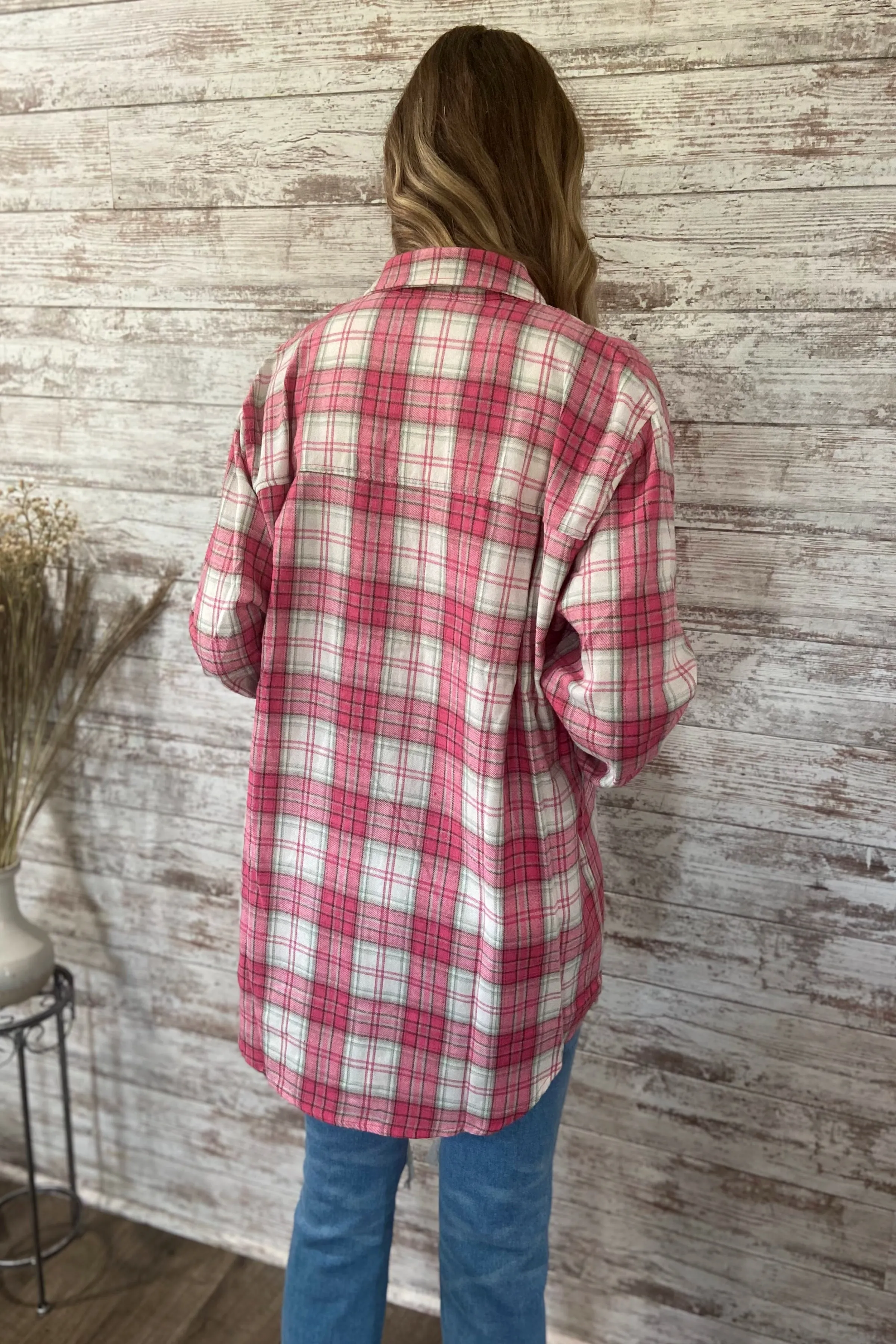 Dreamy in Plaid Shirt