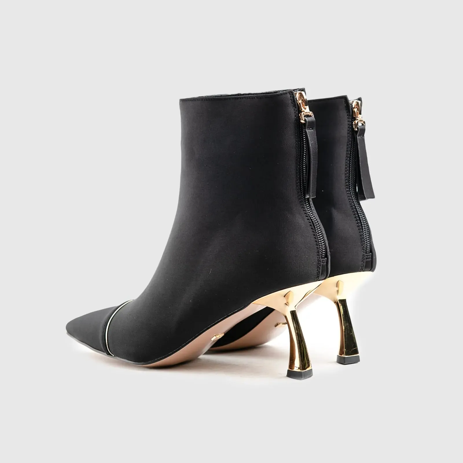 Dress Ankle Boots Black Car016