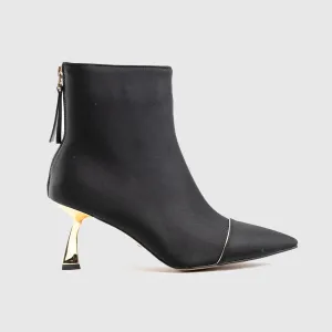 Dress Ankle Boots Black Car016