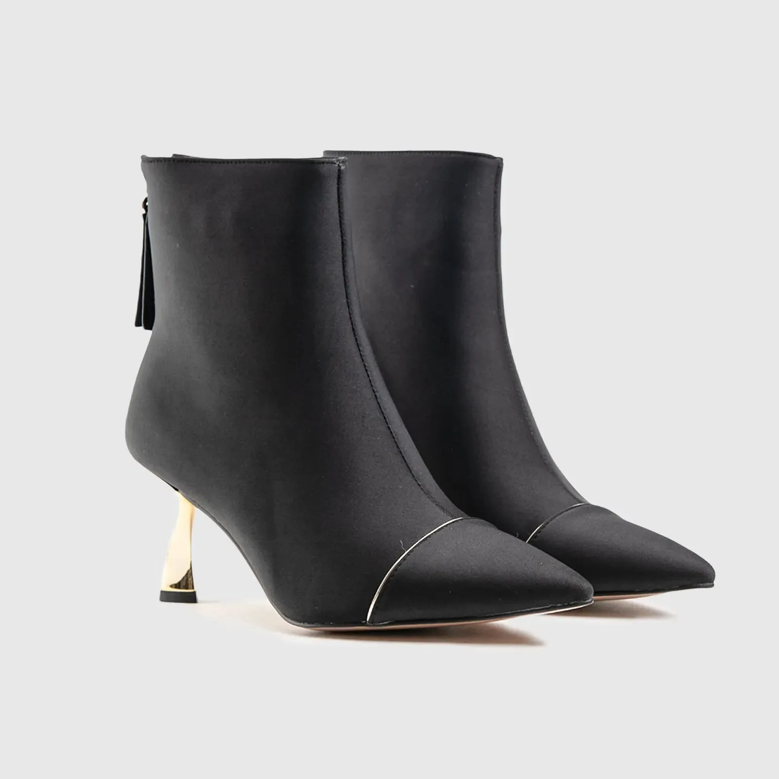 Dress Ankle Boots Black Car016