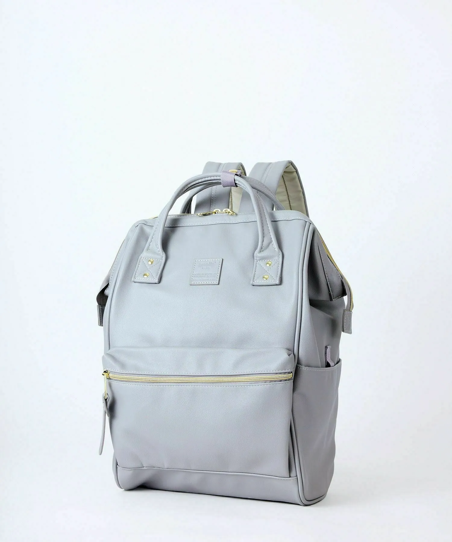 Durable Charming Leather Female Vintage Large Backpacks