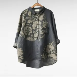 Emma & William® | Classic Floral Blouse