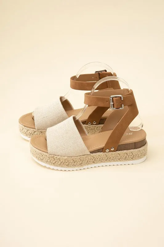 ESPADRILLE ANKLE STRAP