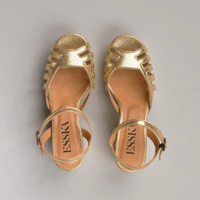 ESSKA Cristi Sandals in Vegan Gold