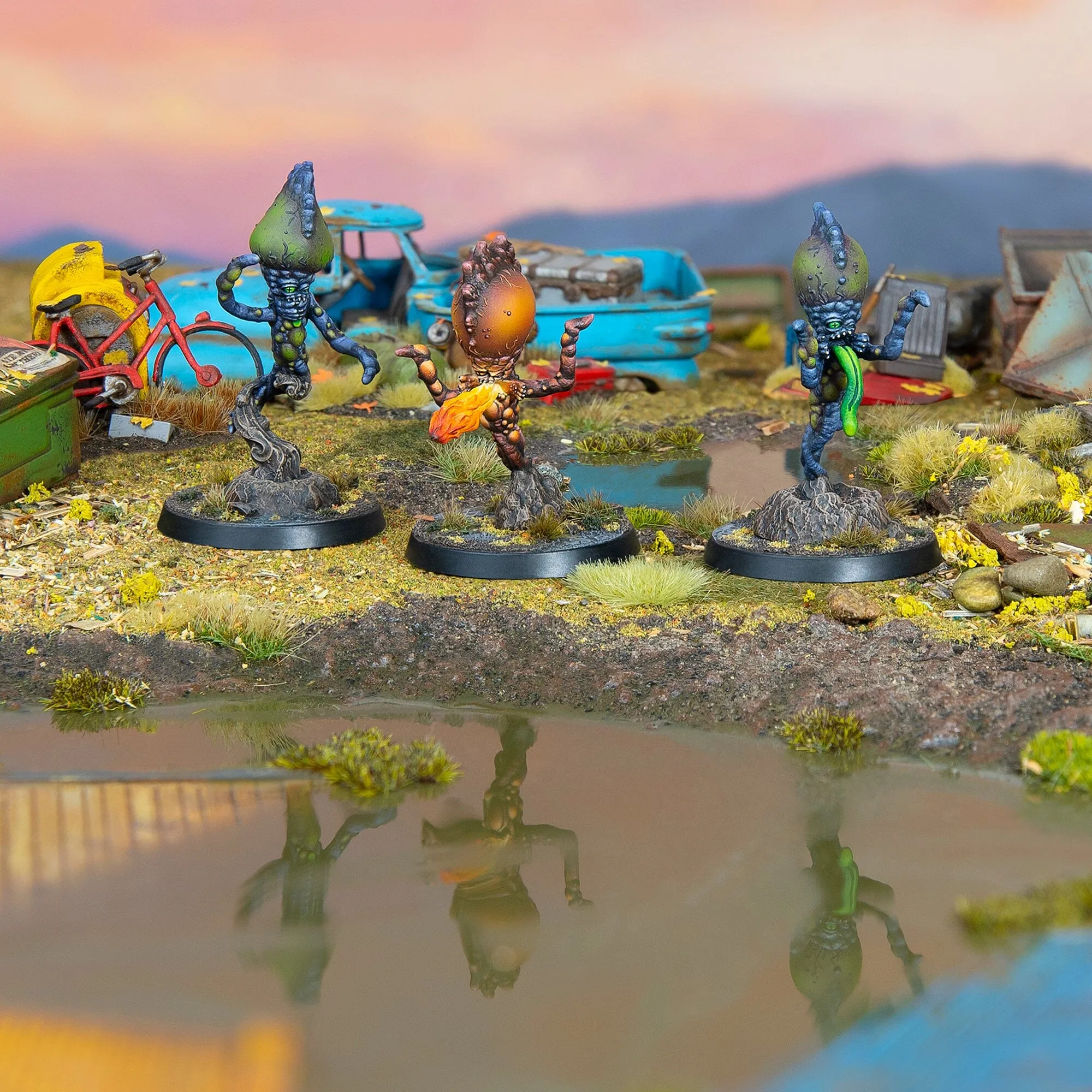 Fallout: Miniatures - Super Mutant - Floaters