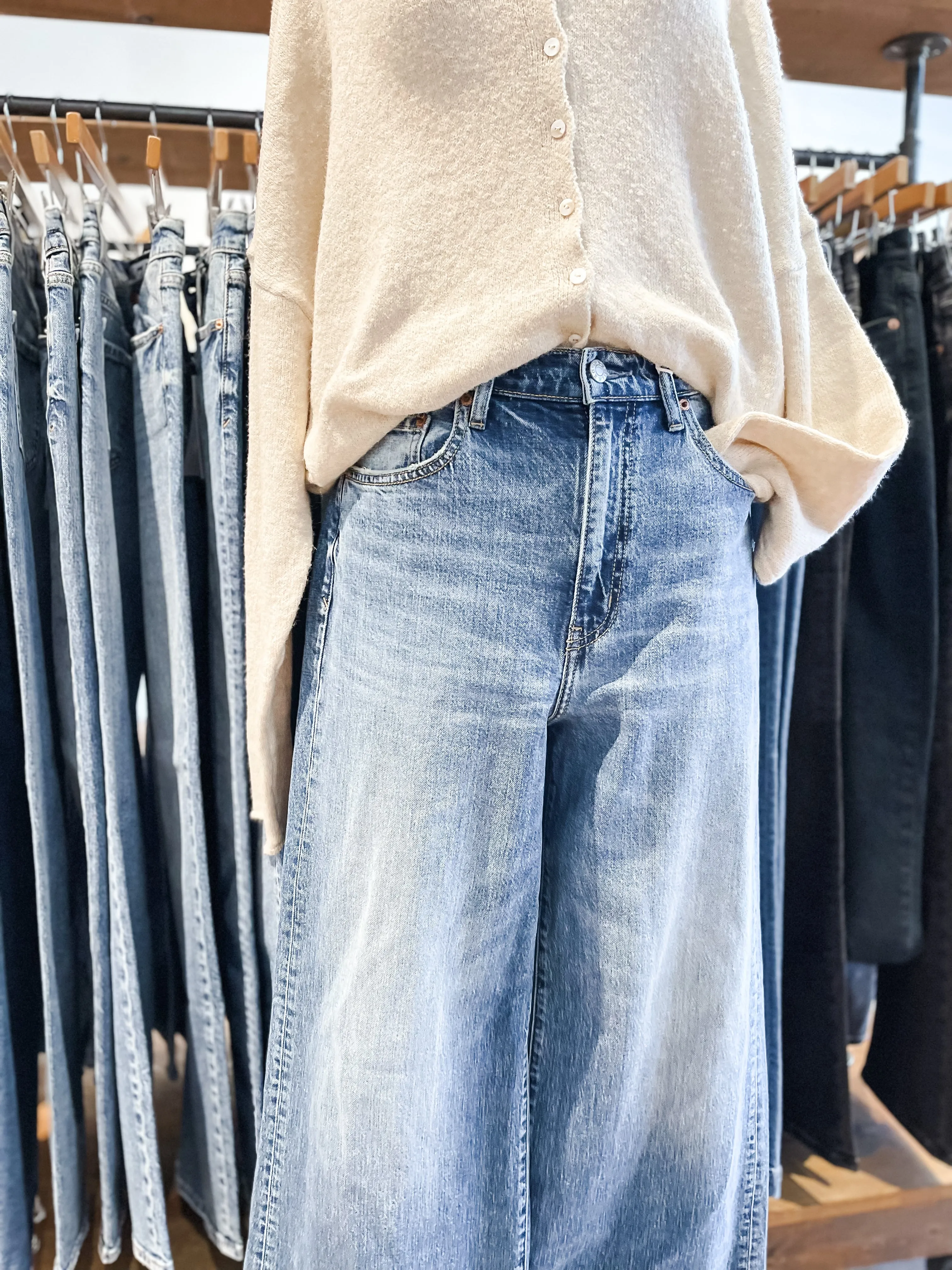 Far Out High Rise Wide Leg