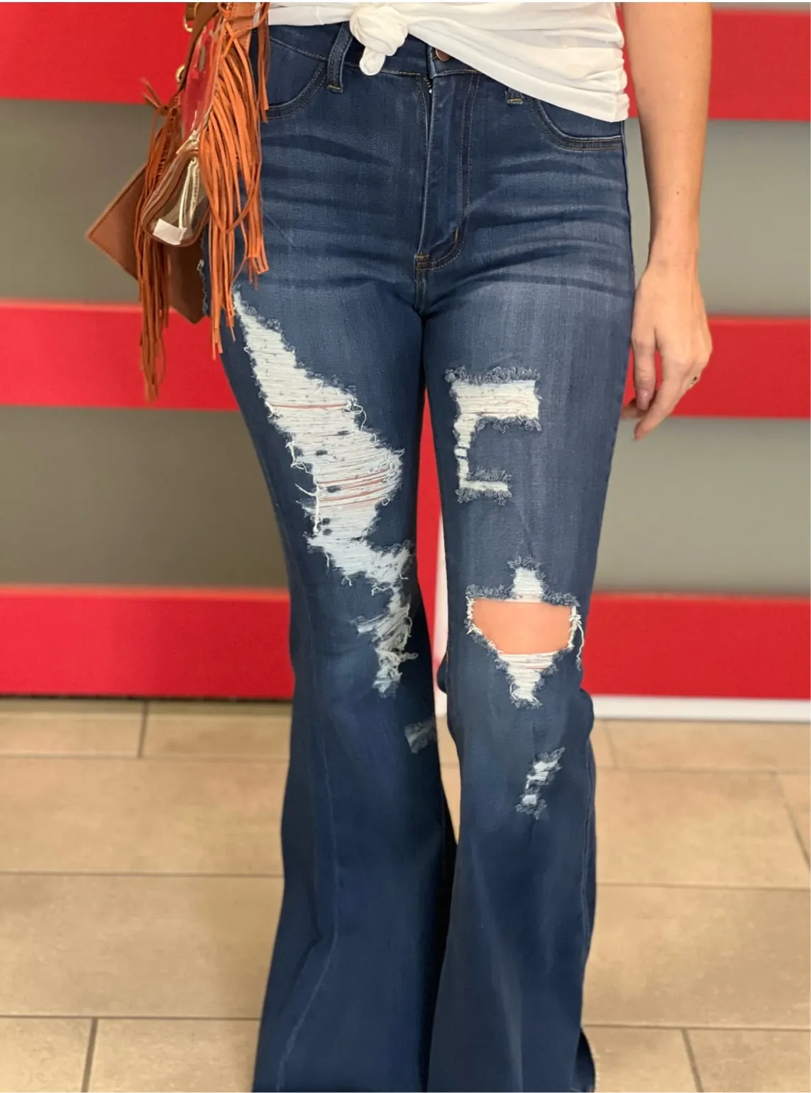 Festival Friday Denim Flares