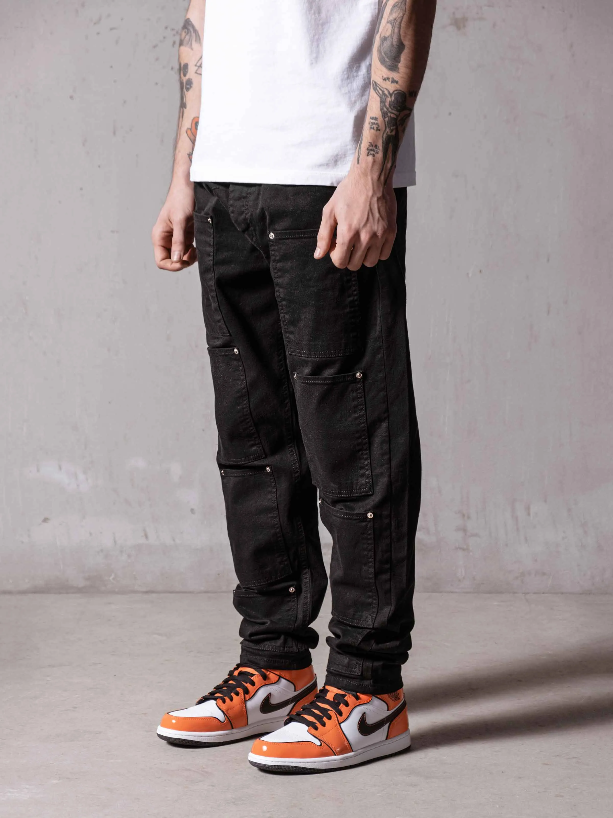 Flared Black Jeans