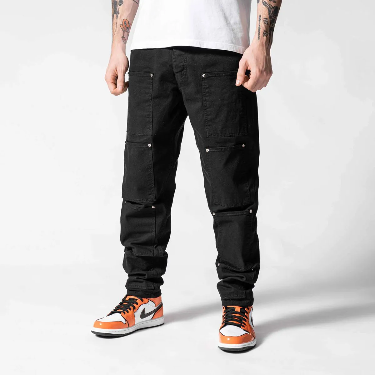 Flared Black Jeans