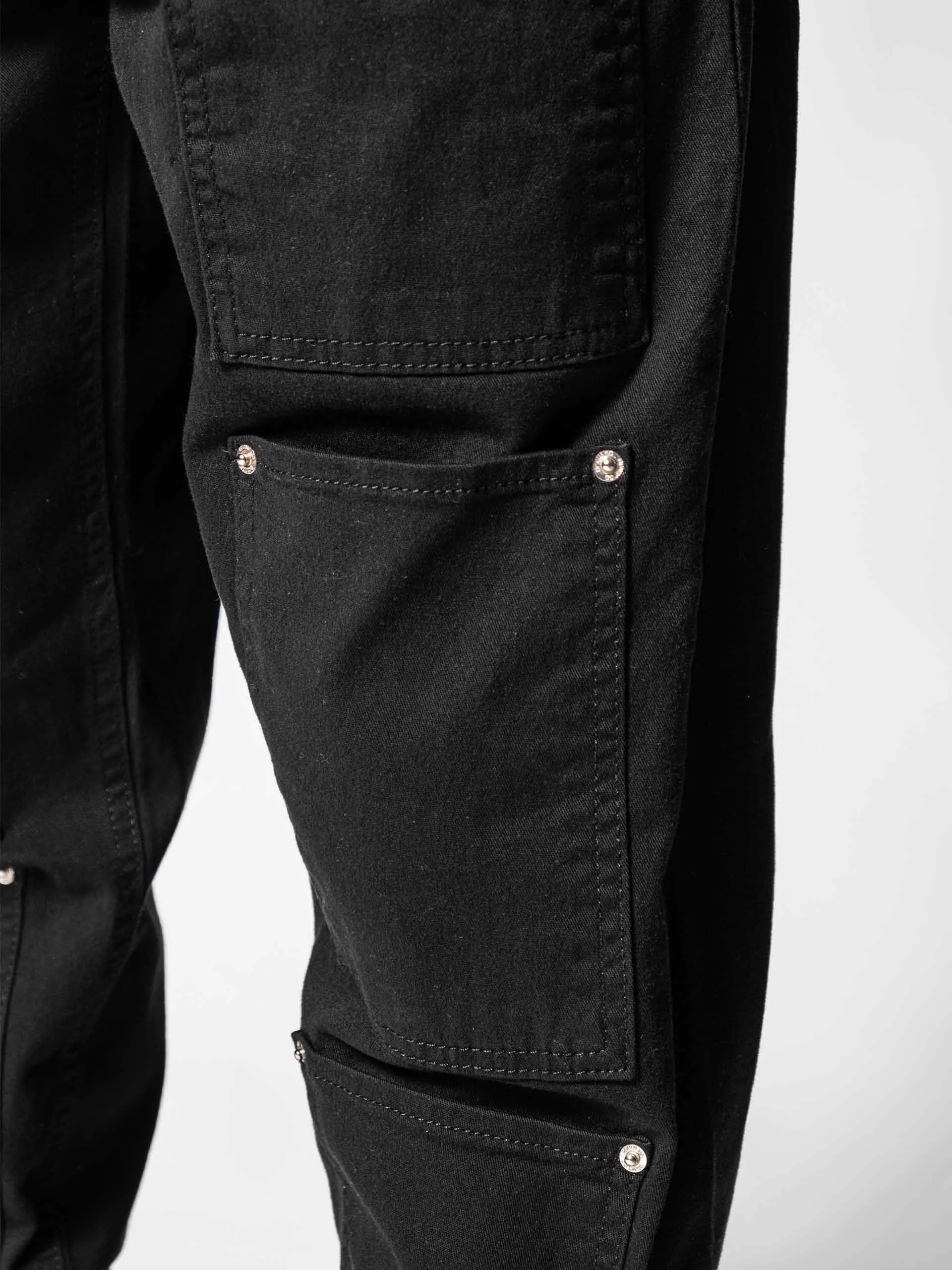 Flared Black Jeans