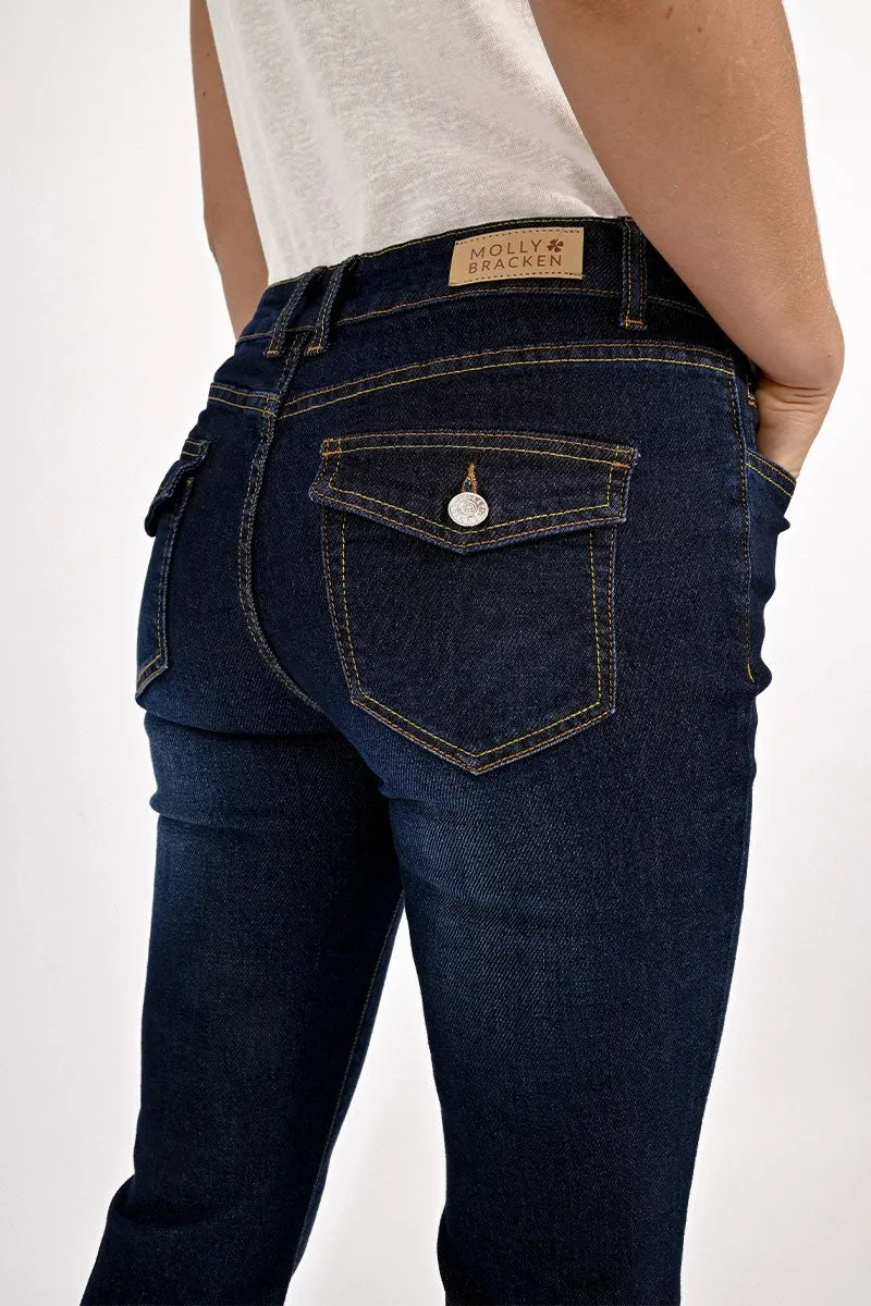 FLARED JEANS