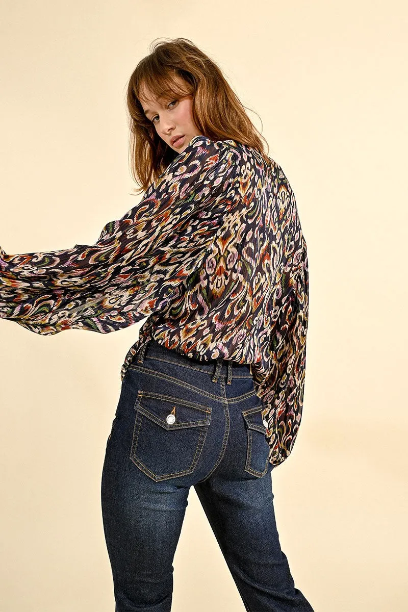 FLARED JEANS