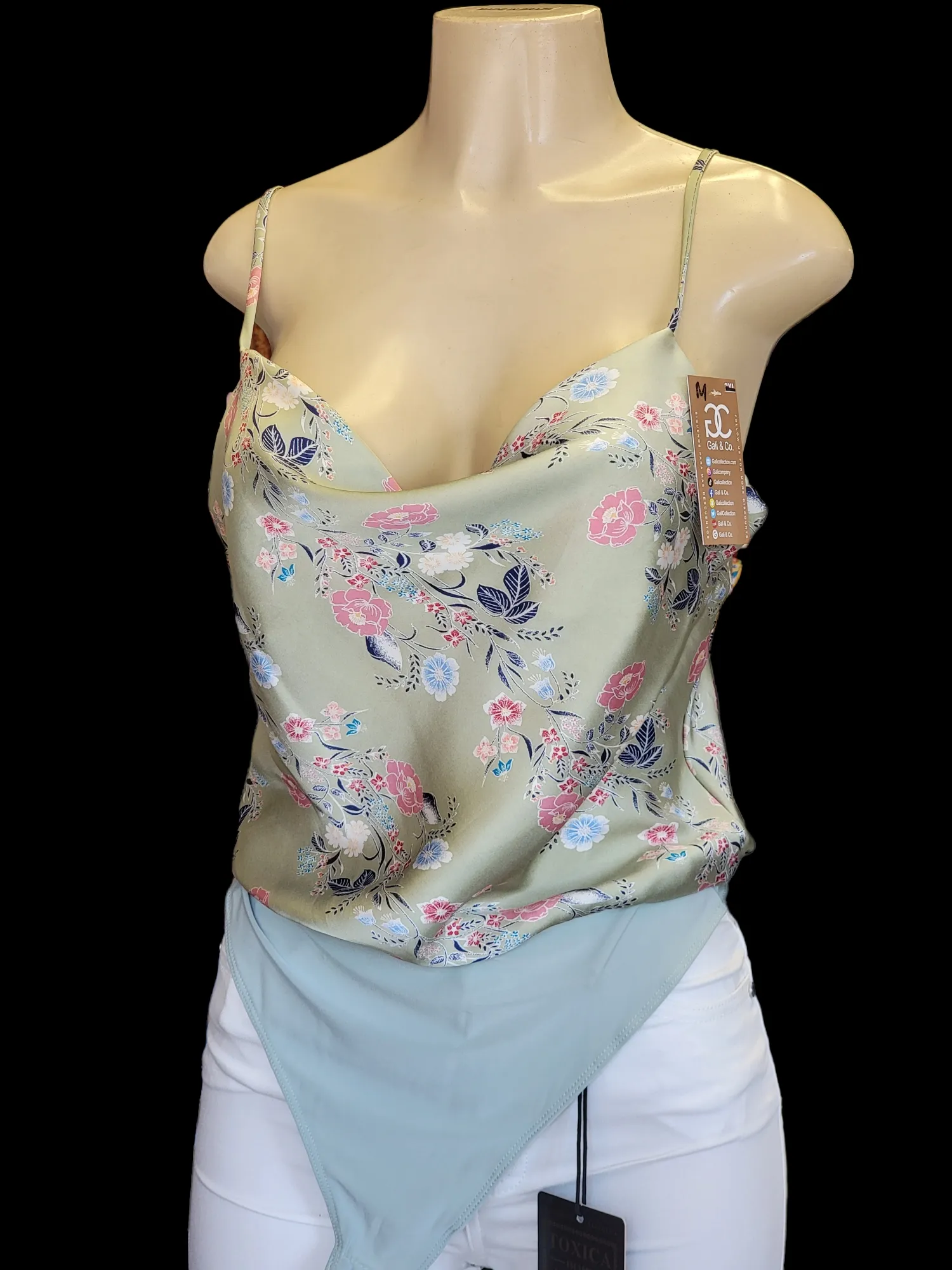 FLORAL BODYSUIT