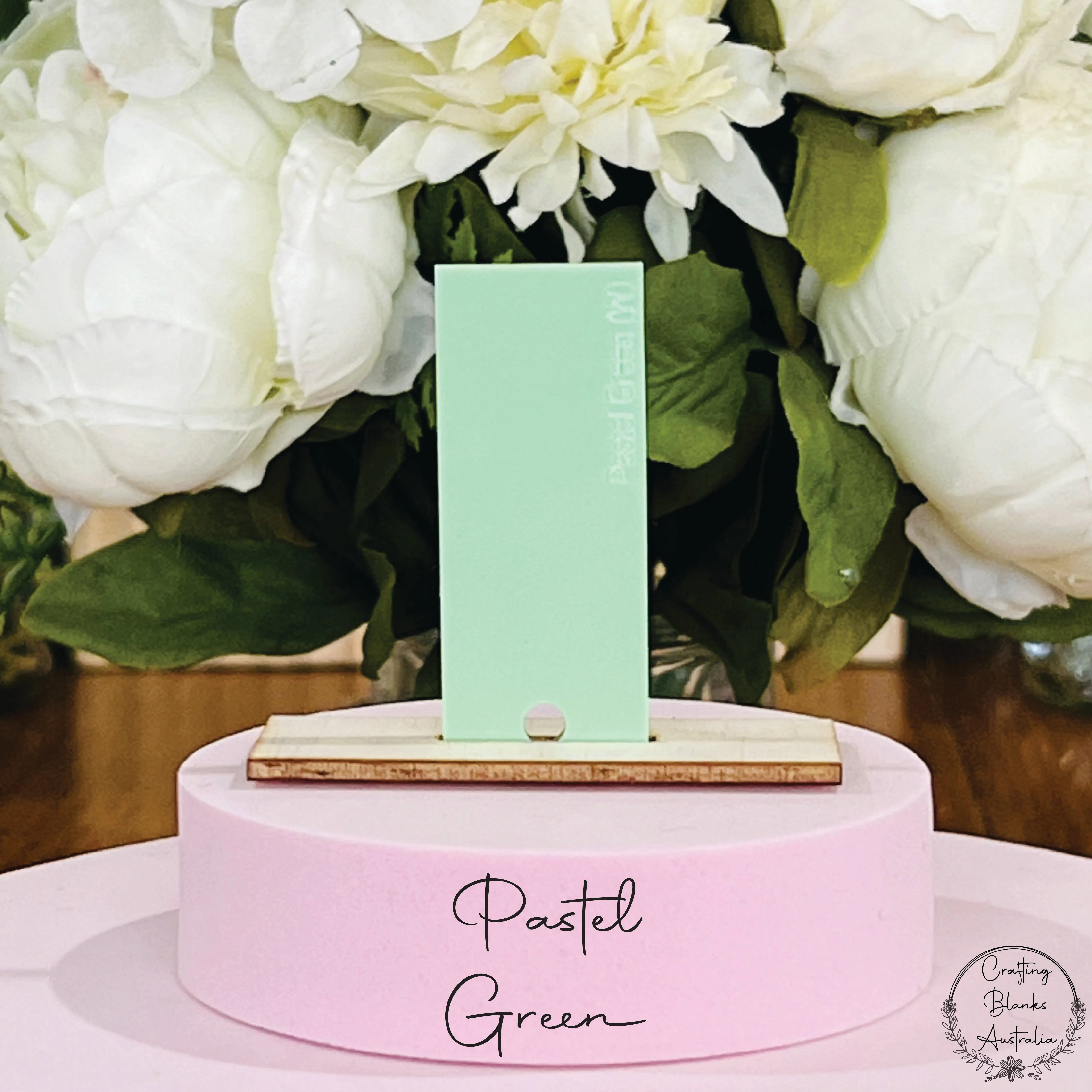 Flower • Arch Blank Tag • 40mm x 75mm