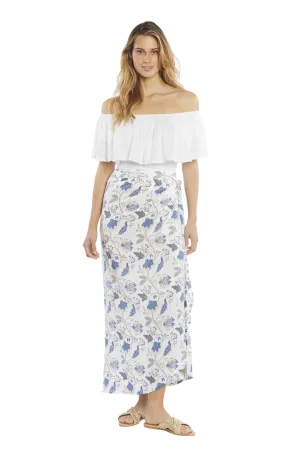 Flower Wrap Skirt