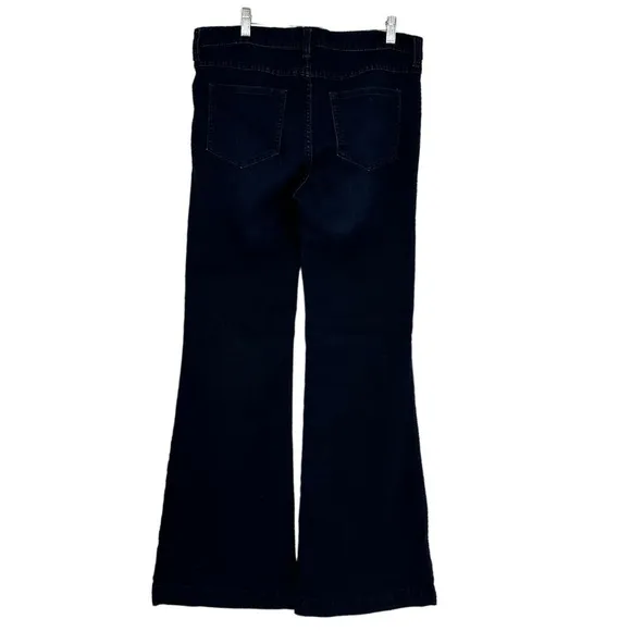 Free People Gummy Flare Leg Stretch Jeans Dark Wash Size 31