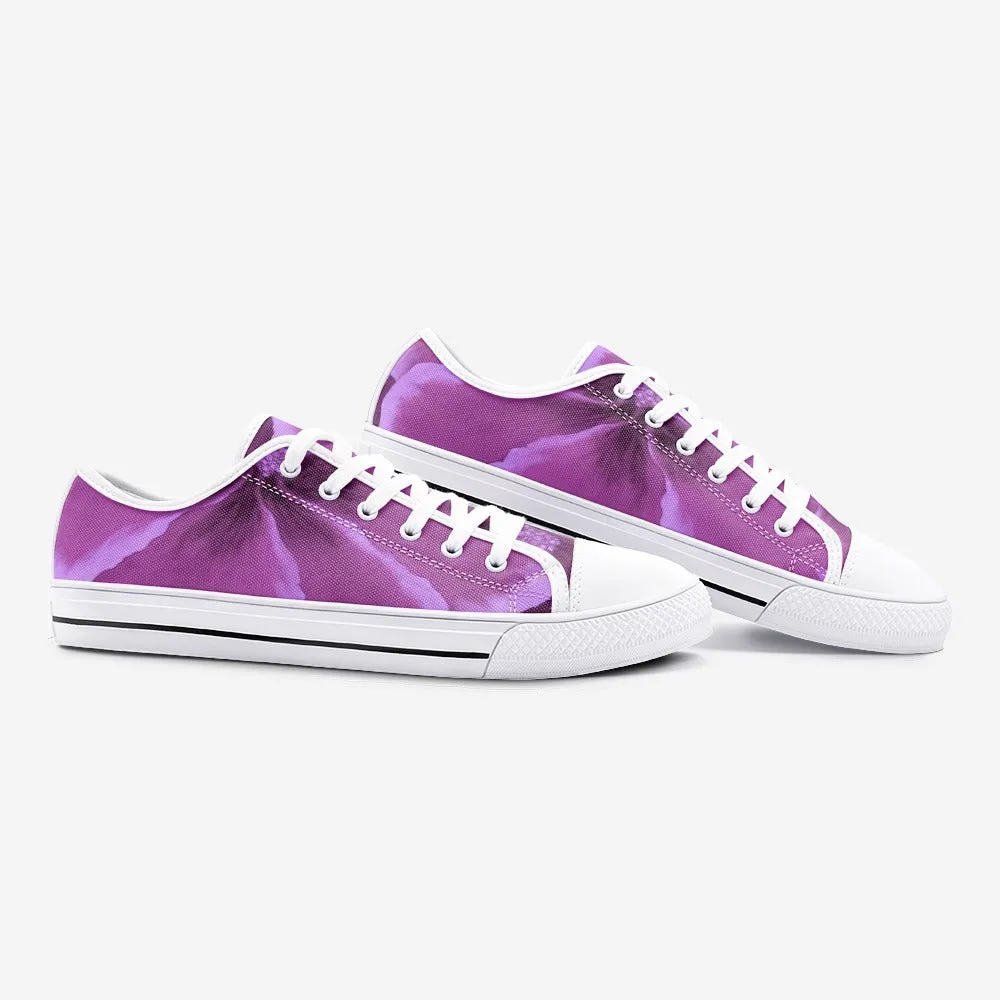 Fuchsia Hibiscus Low-top Sneakers