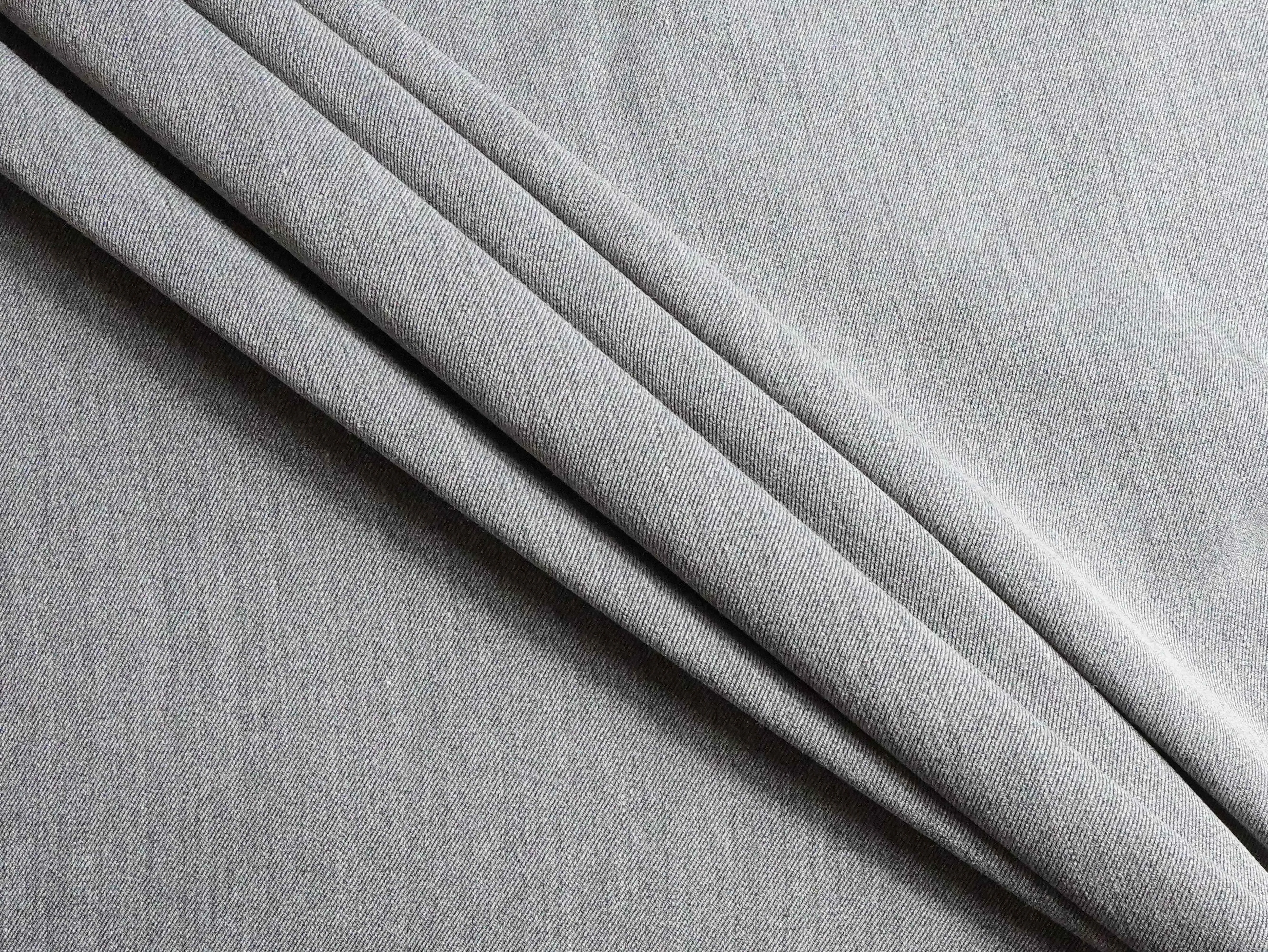 Gentle Grey Plaid Suiting