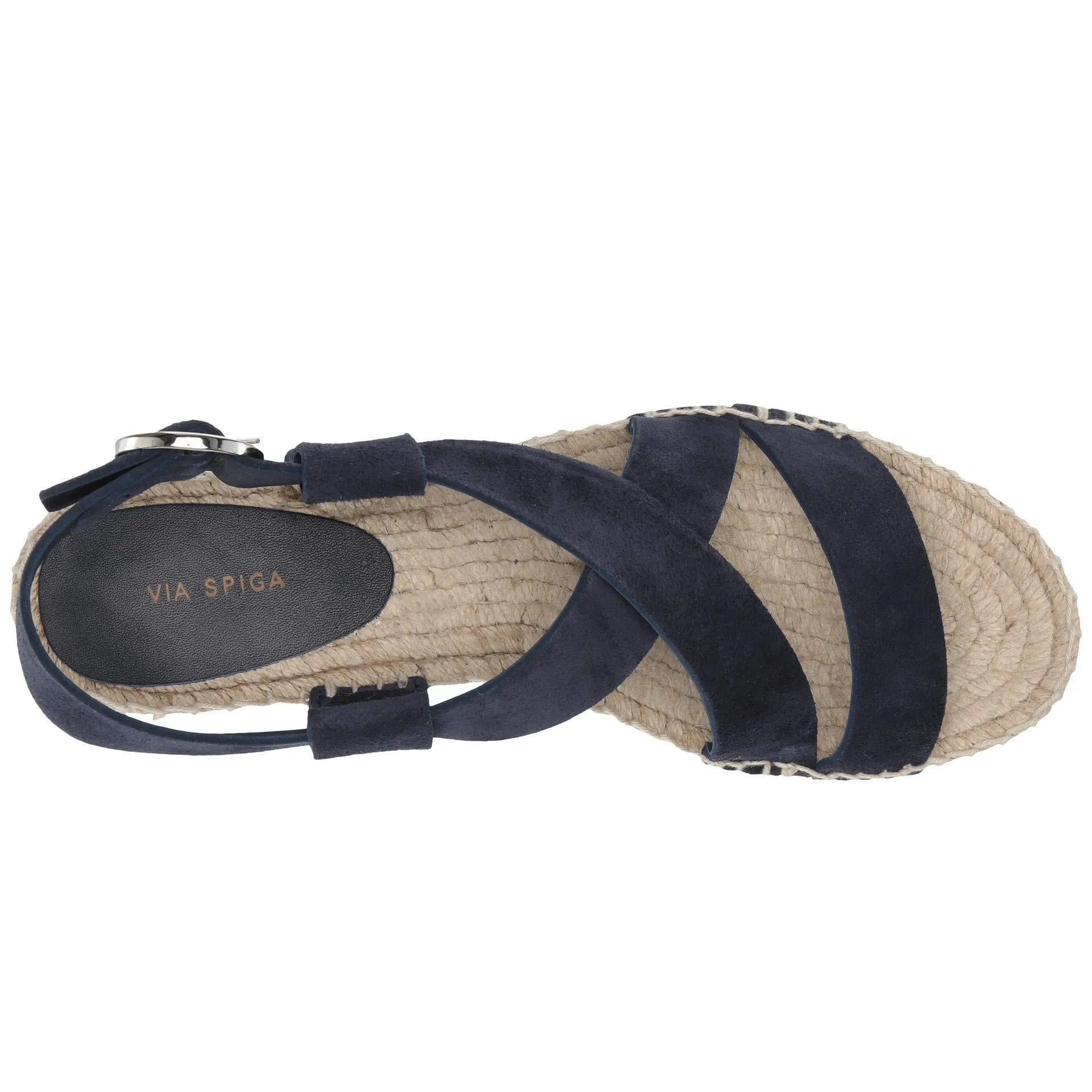 Gia (Marlin Blue Diamond Suede) Espadrille