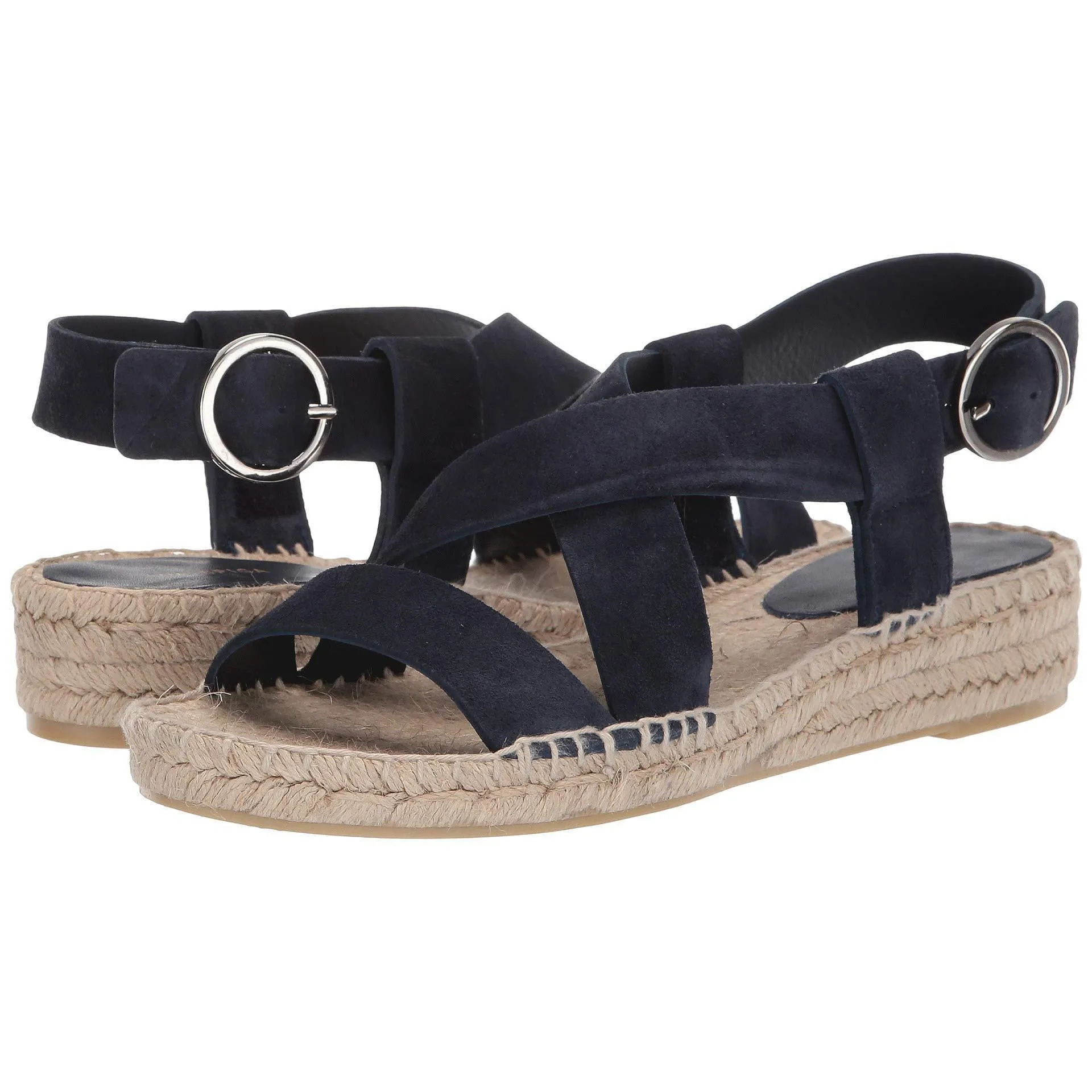 Gia (Marlin Blue Diamond Suede) Espadrille