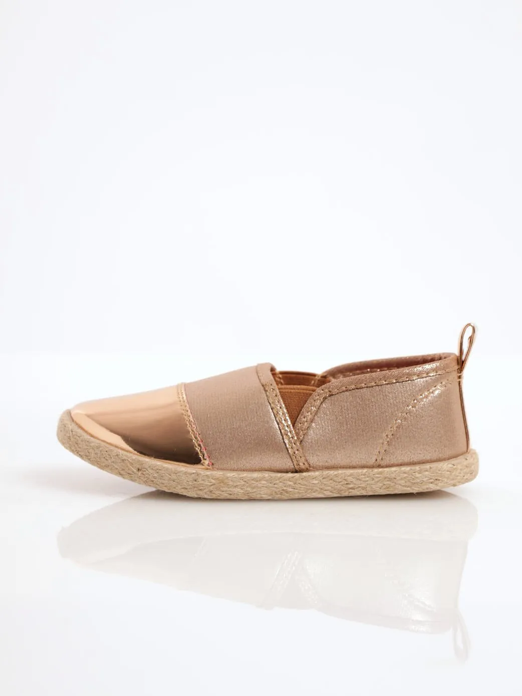 Girls Espadrille Shoe - Gold