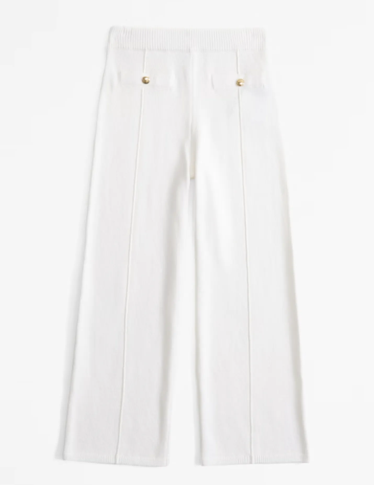 Girls Wide Leg Sweater Pants