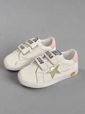 Gold Star Sneakers Velcro