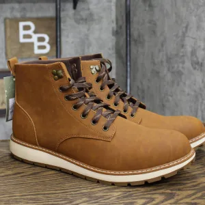 Goodfellow & Co Men's Forrest Work Boots 88097799 Cognac Brown 13