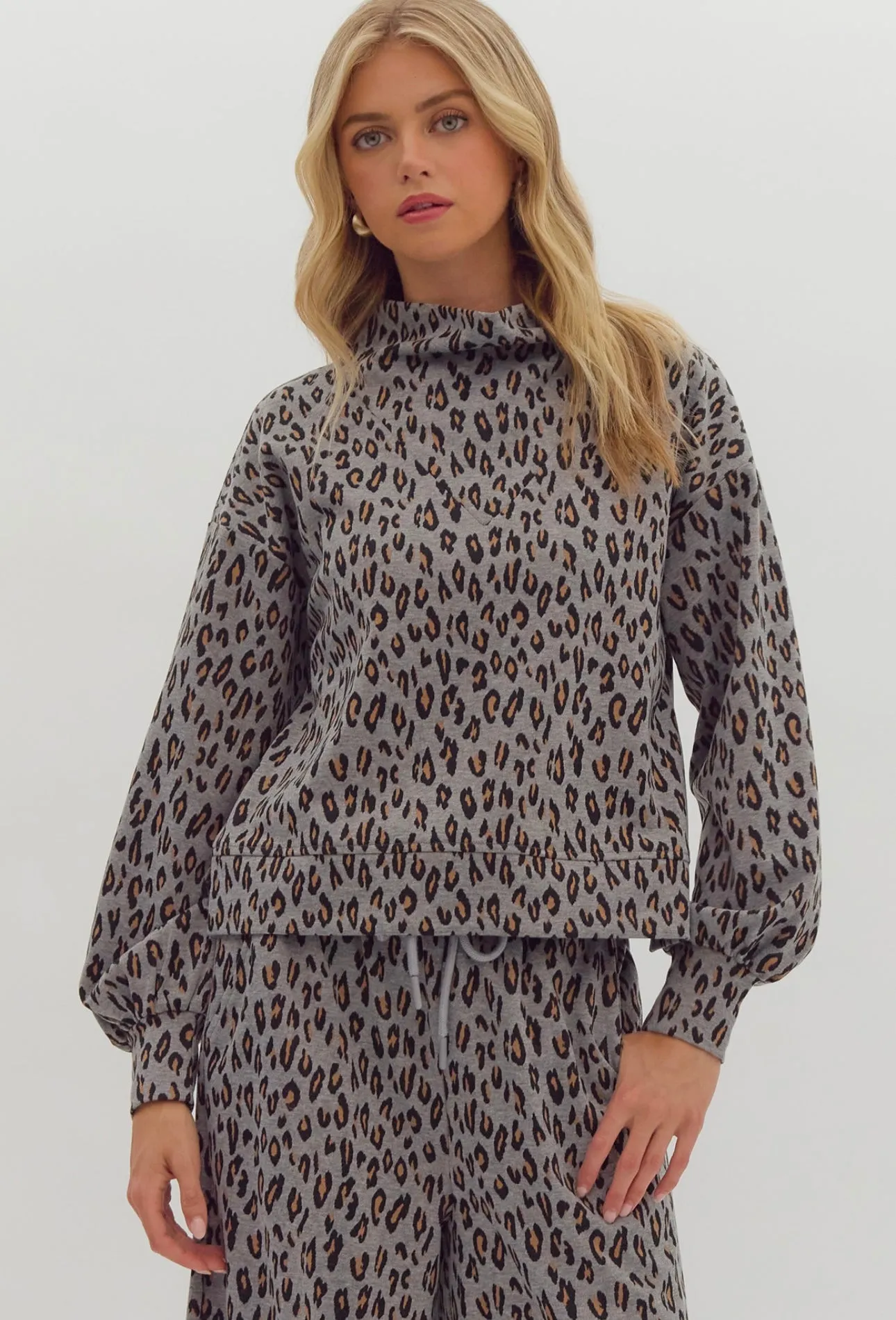 Gray Leopard Set
