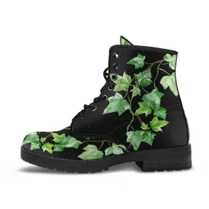 Green Ivy Ankle Boots