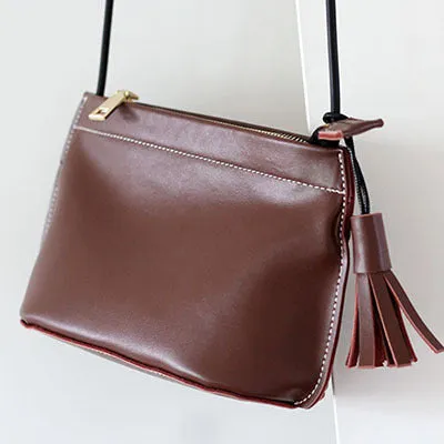 Green Womens Crossbody Leather Bags Cute Small Leather Crossbody Bags for Women