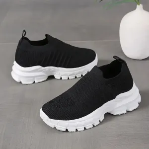GS Eco Slip-On Sneaker | Ademende schoen met dikke zool voor dames