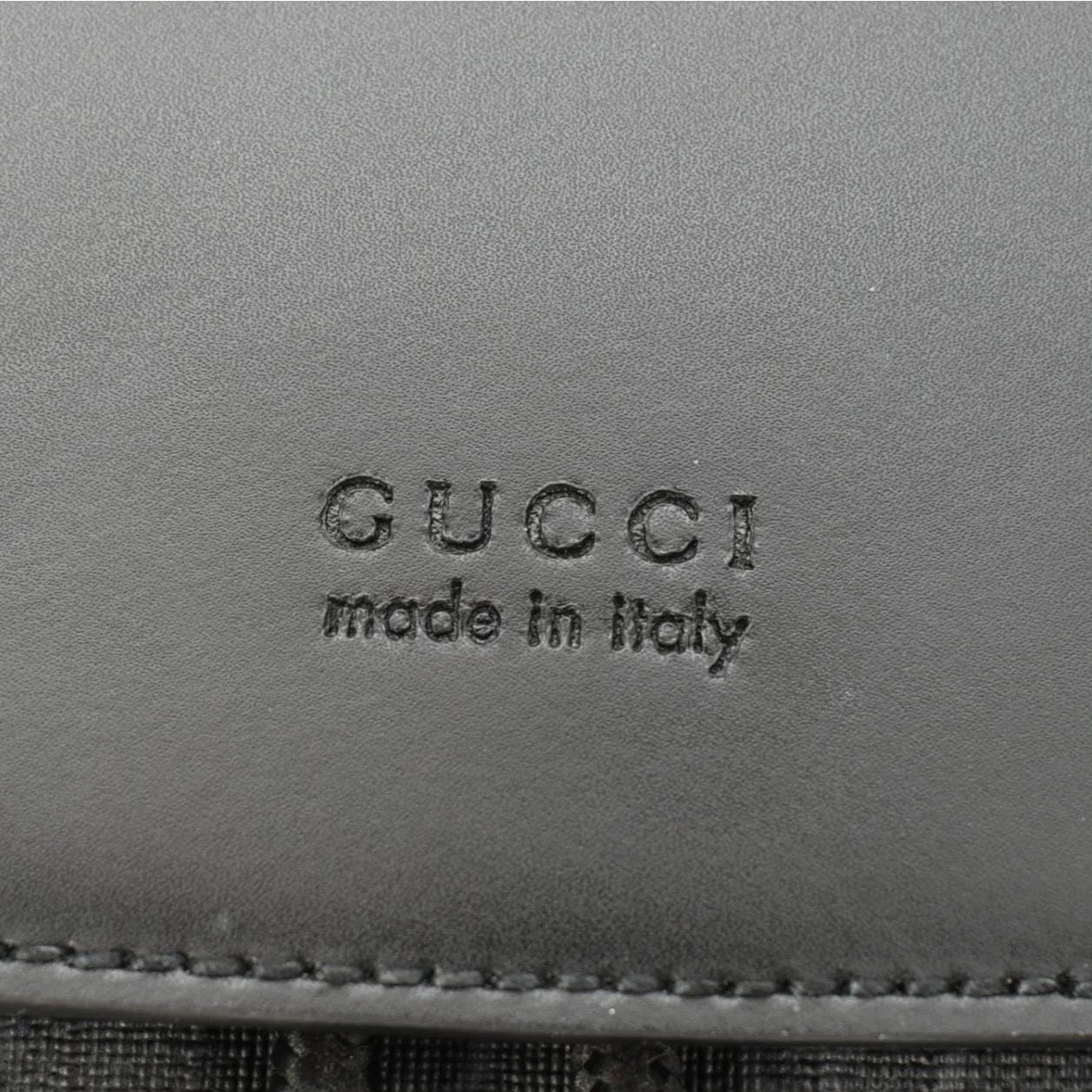 GUCCI GG Supreme Canvas Backpack Black 495563