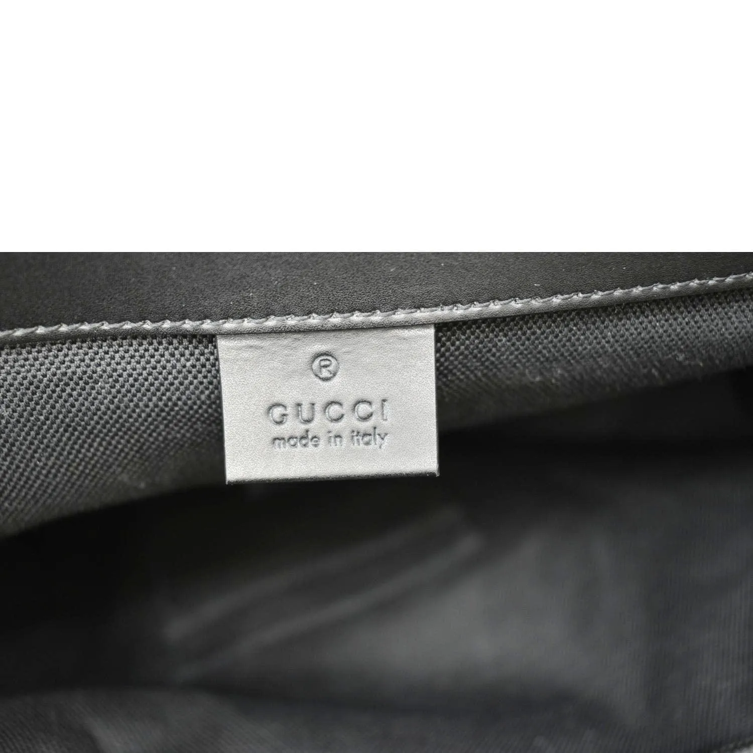GUCCI GG Supreme Canvas Backpack Black 495563