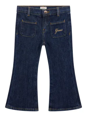 Guess Dark Denim Flared Jeans