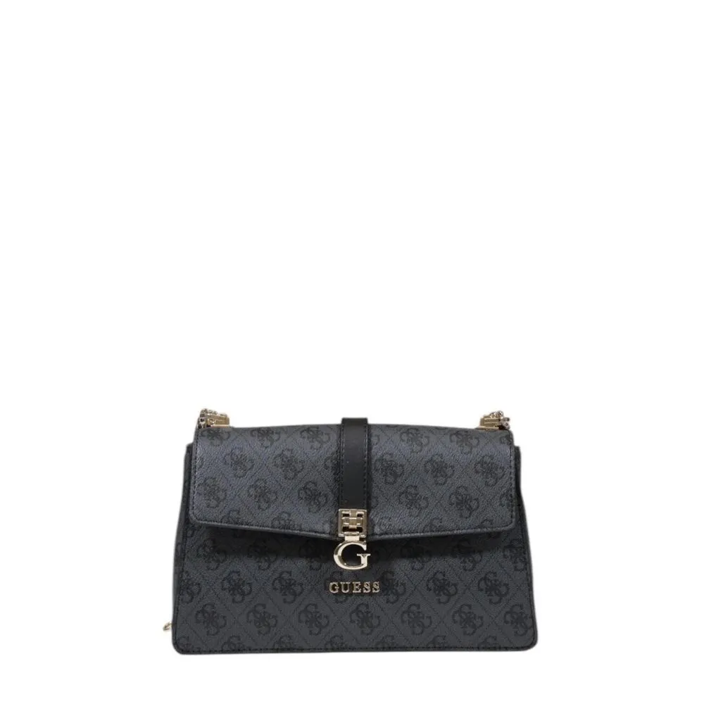 Guess Gray Polyethylene Handbag