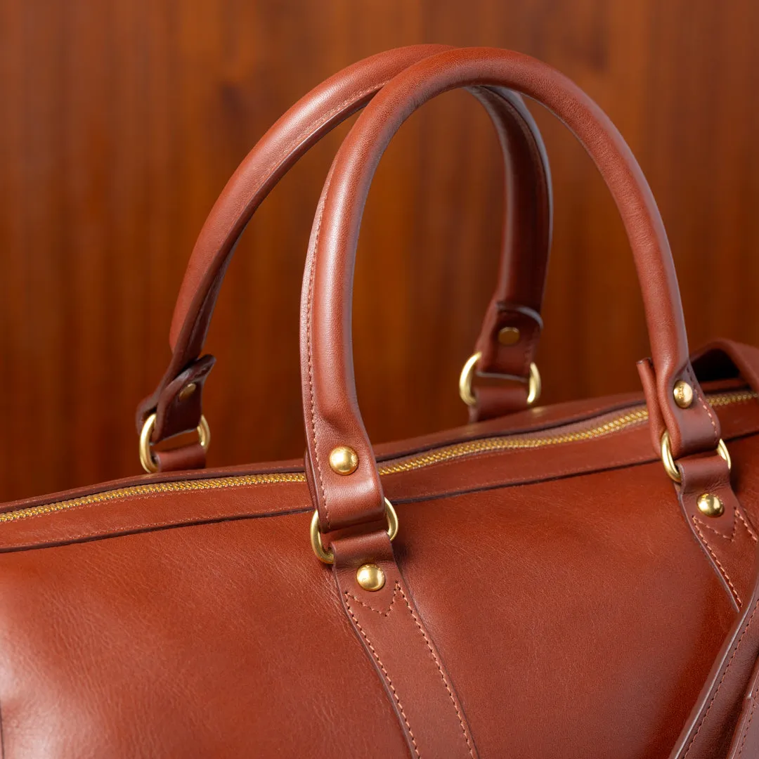 Hampton Leather Travel Duffle