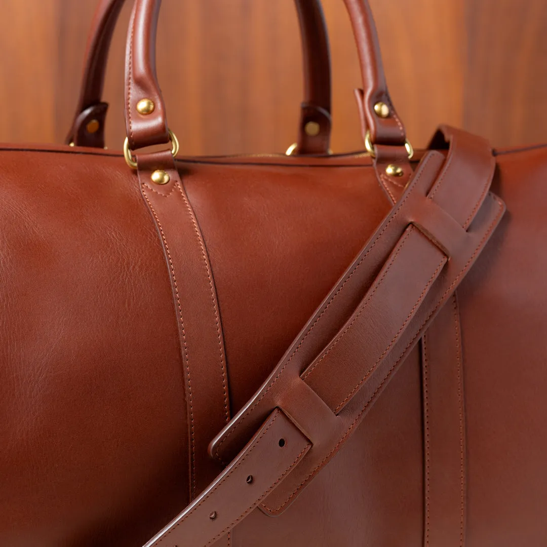 Hampton Leather Travel Duffle
