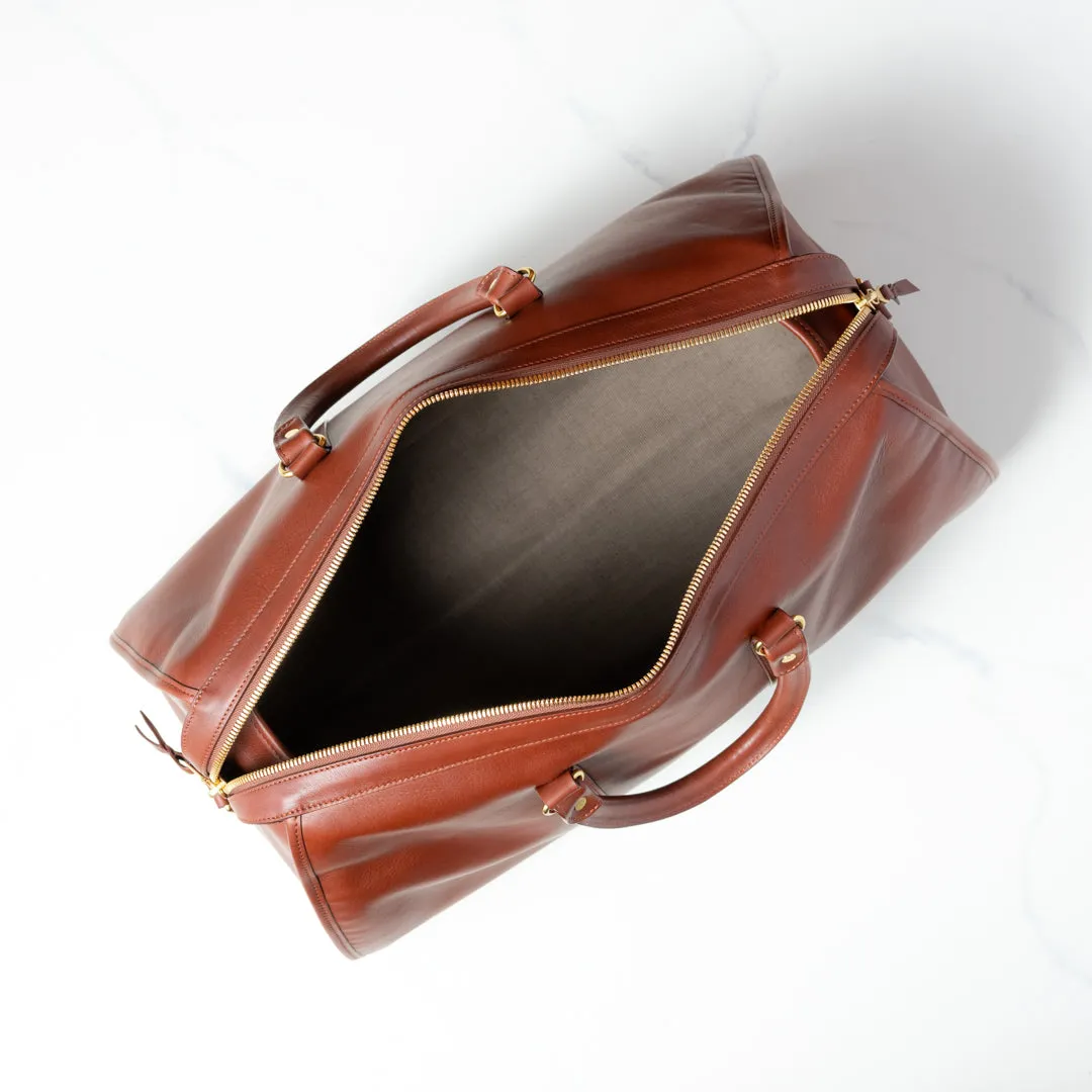 Hampton Leather Travel Duffle