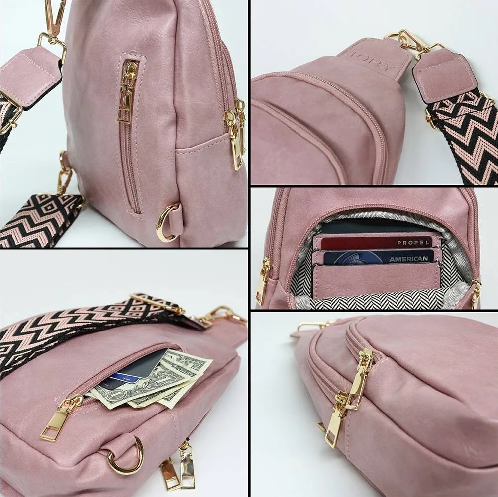 Handbag Sling Cross Body Bag | Rebeca Blush
