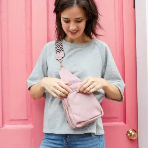 Handbag Sling Cross Body Bag | Rebeca Blush