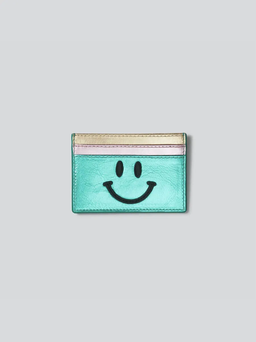 Happy Leather Card Holder