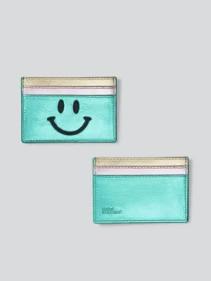 Happy Leather Card Holder